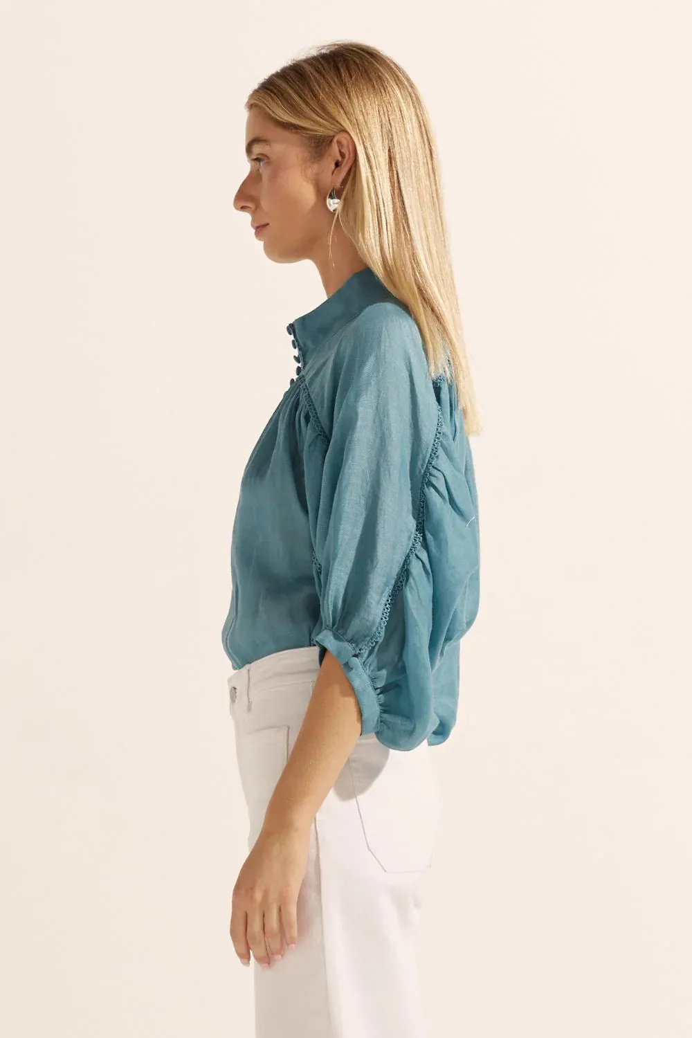 Adage Top - Sea Blue