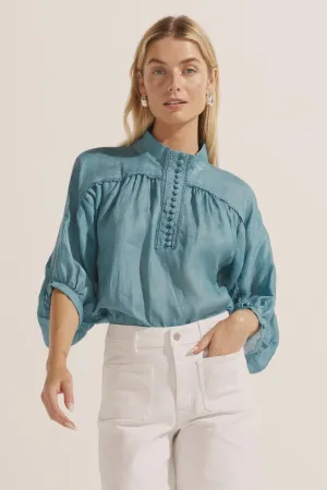 Adage Top - Sea Blue