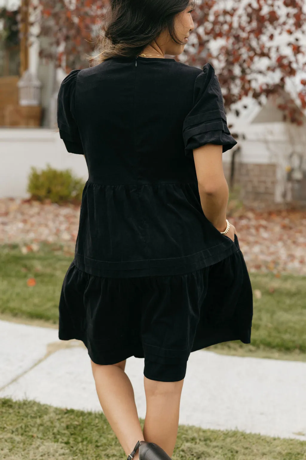Ames Dress-Black