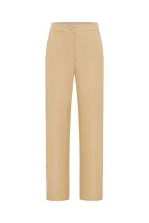Butterscotch Italian Leather Pant