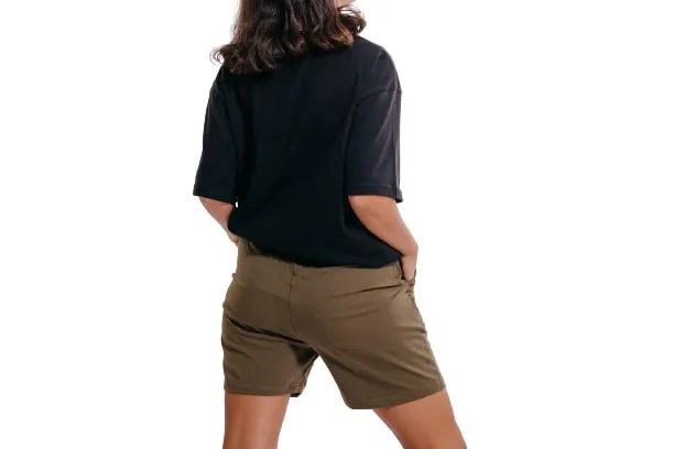 Colorful Comfy Sweatshorts-Olive