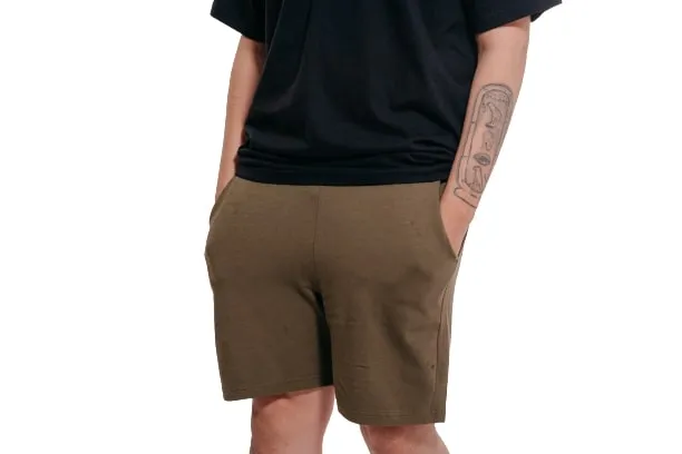 Colorful Comfy Sweatshorts-Olive