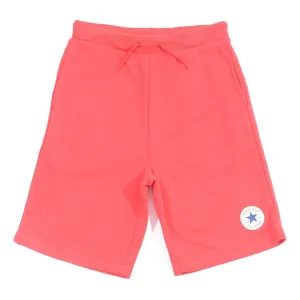 Converse Red Printed Chuck Patch F.T Shorts