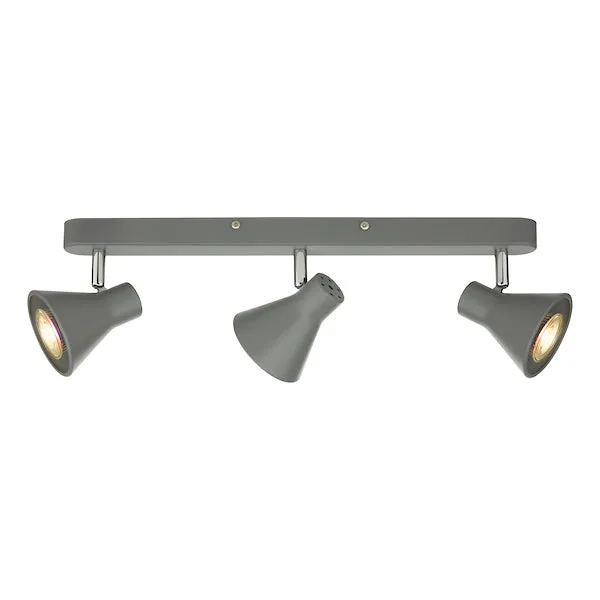 Dar Diza 3 Light Bar Spotlight Matt Grey