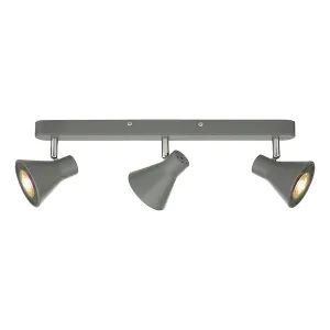 Dar Diza 3 Light Bar Spotlight Matt Grey