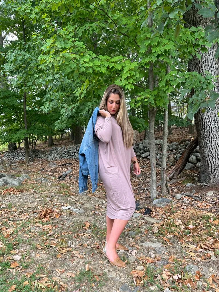 Dolman Sleeve Dress