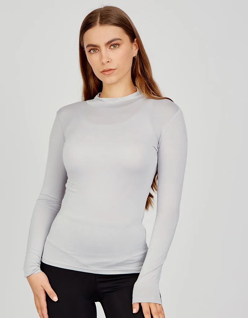 High Neck Body Top - Light Shades