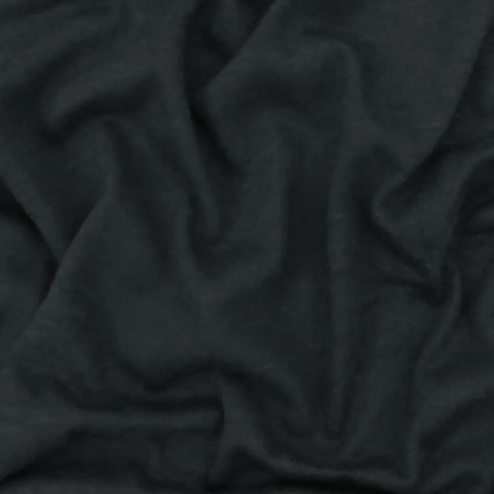 Iron Gray Slub Stretch Jersey Knit Fabric
