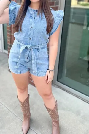 It's All Right With Me Romper