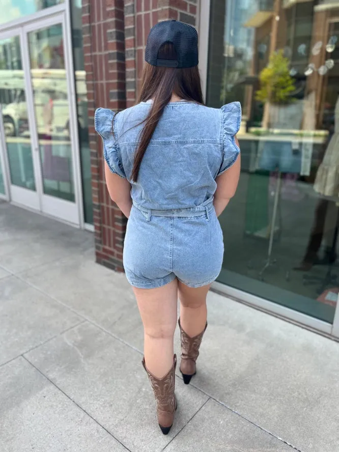 It's All Right With Me Romper