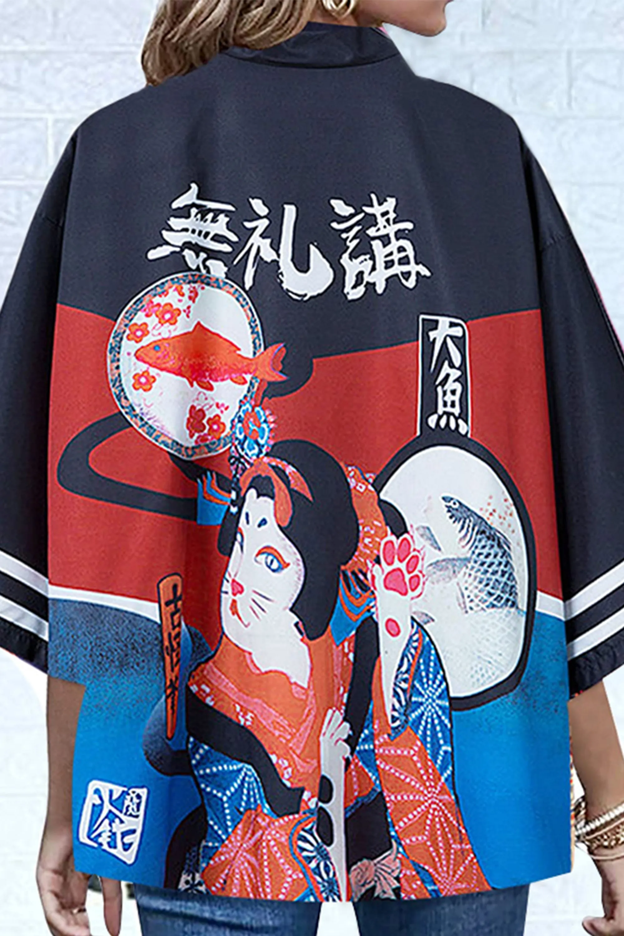 K10-Kimono Cardigan Cute Tops