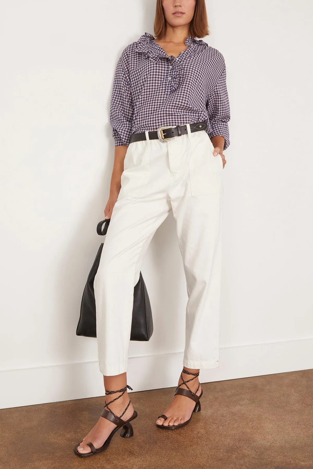 Mercer Pant in White
