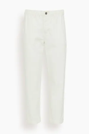 Mercer Pant in White
