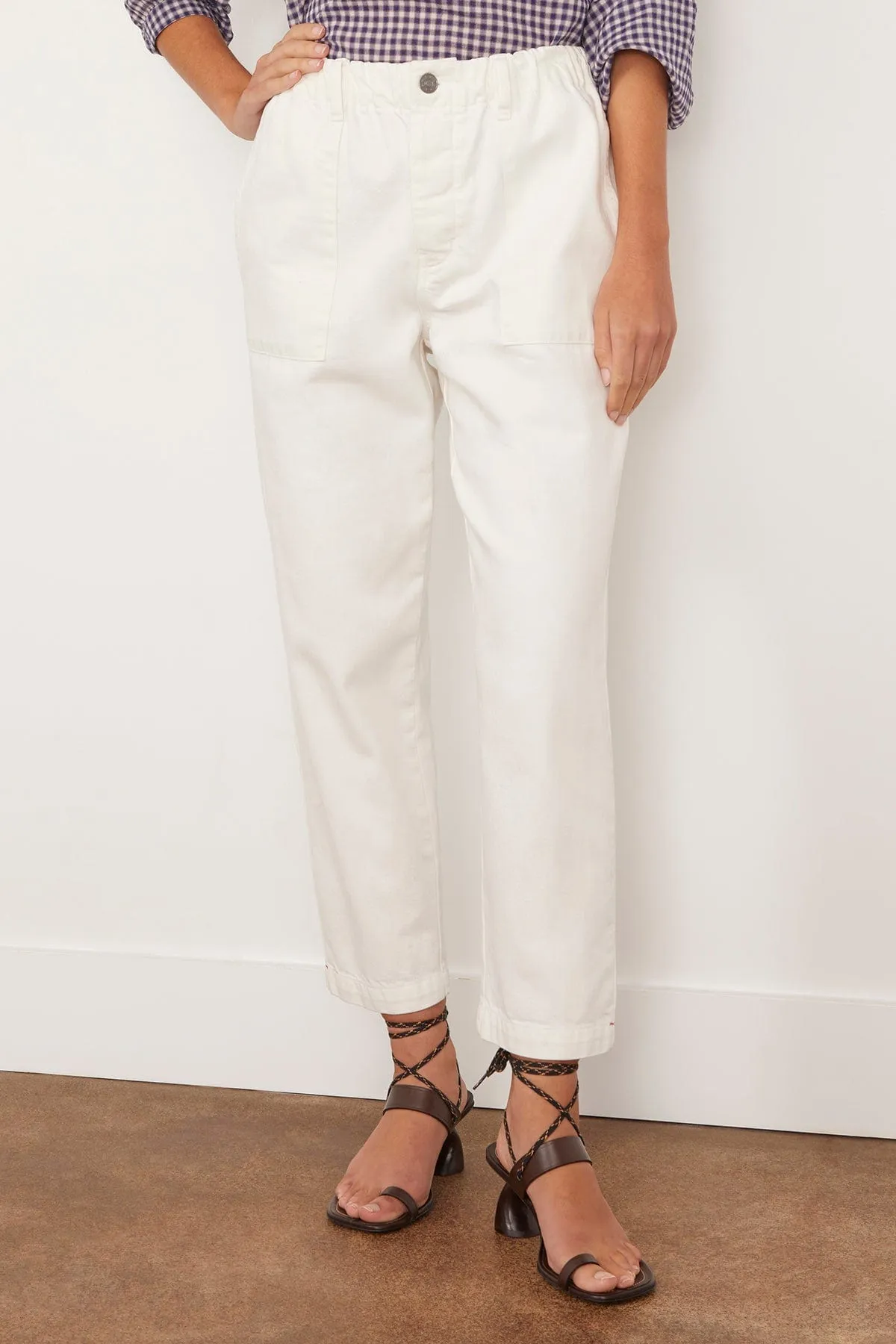 Mercer Pant in White