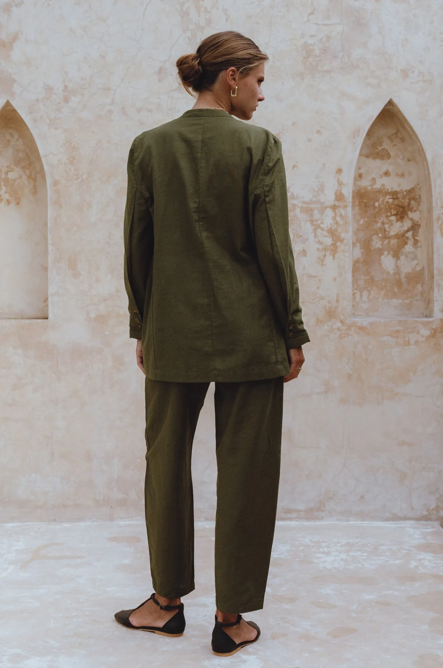 Mia Linen Blazer
