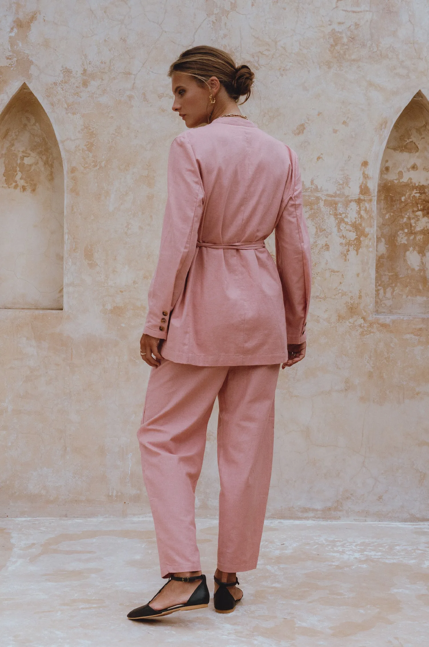 Mia Linen Blazer