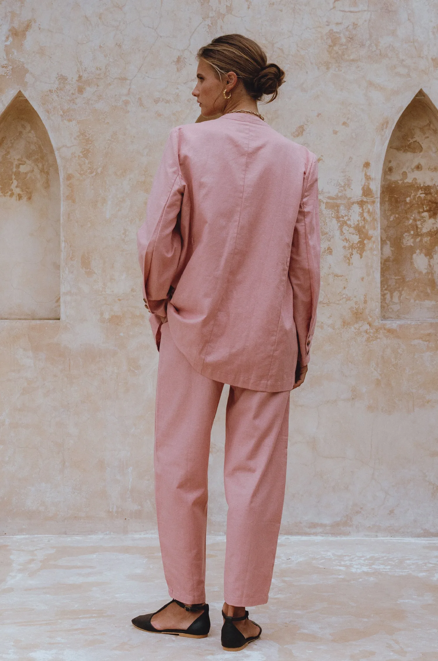 Mia Linen Blazer