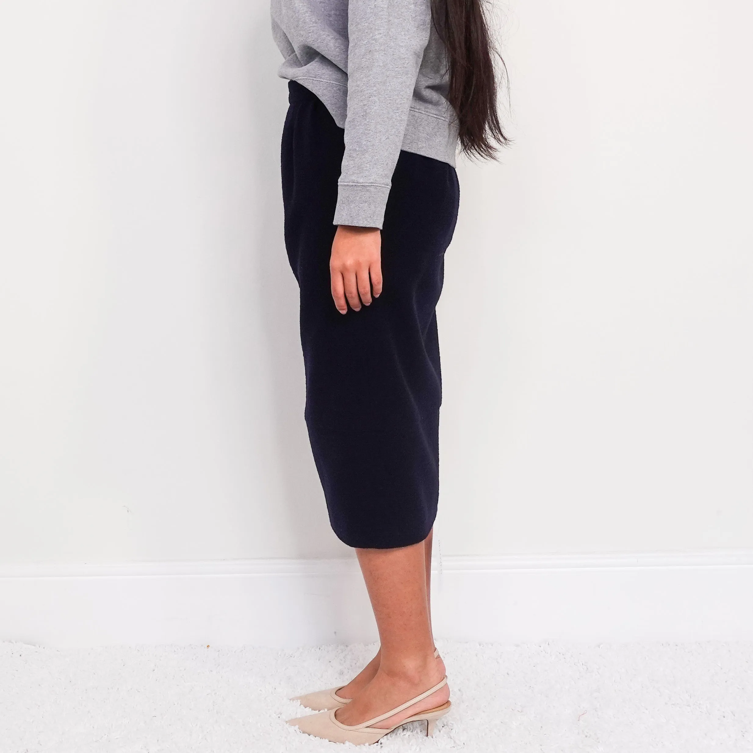 Navy skirt RRP £1200