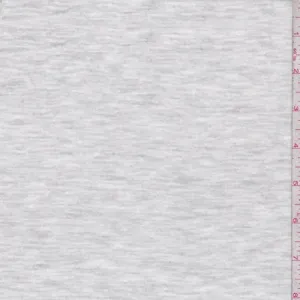 Pale Heather Grey Jersey Knit Fabric