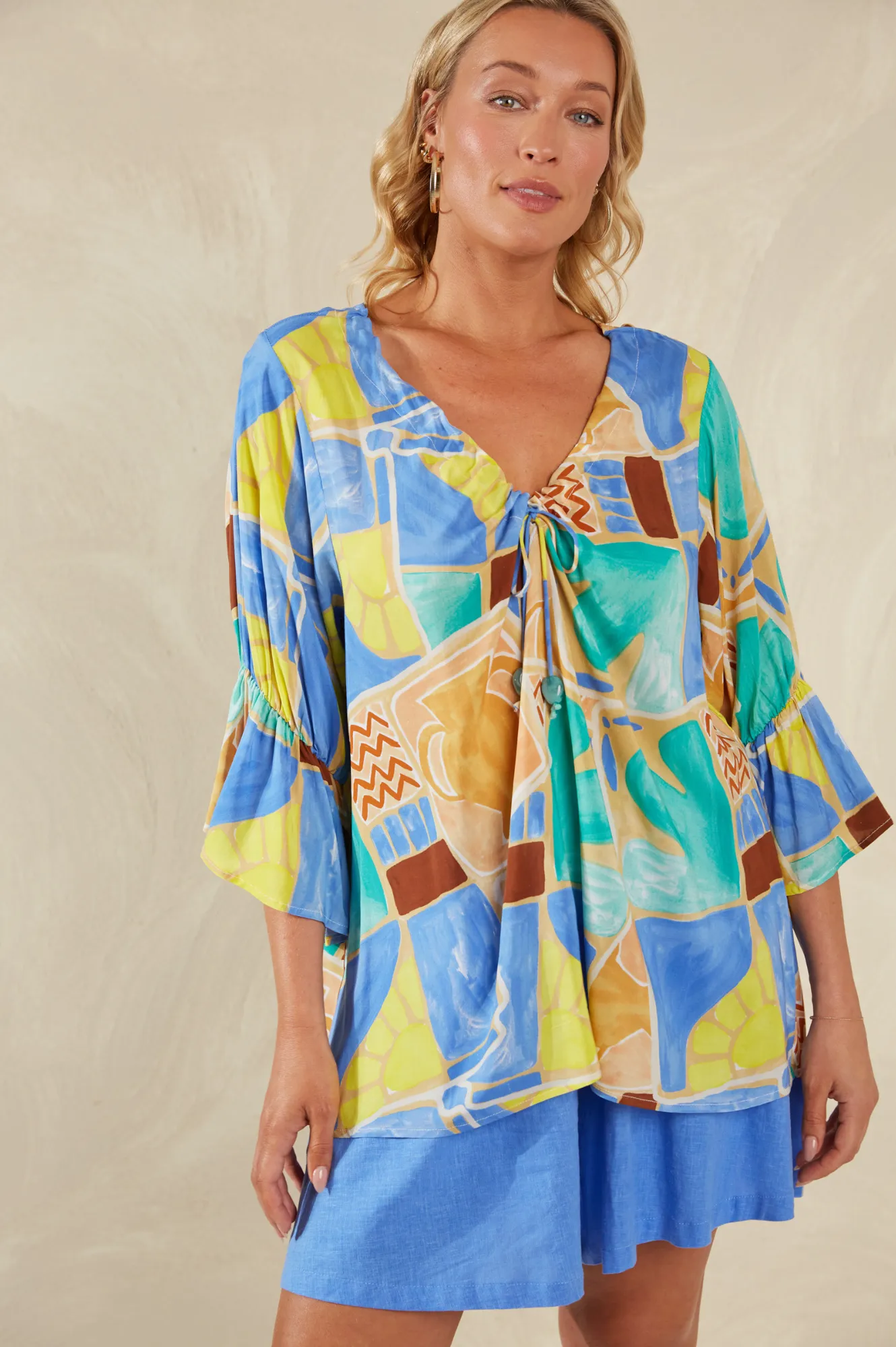 Palermo Ruched Top - Solare