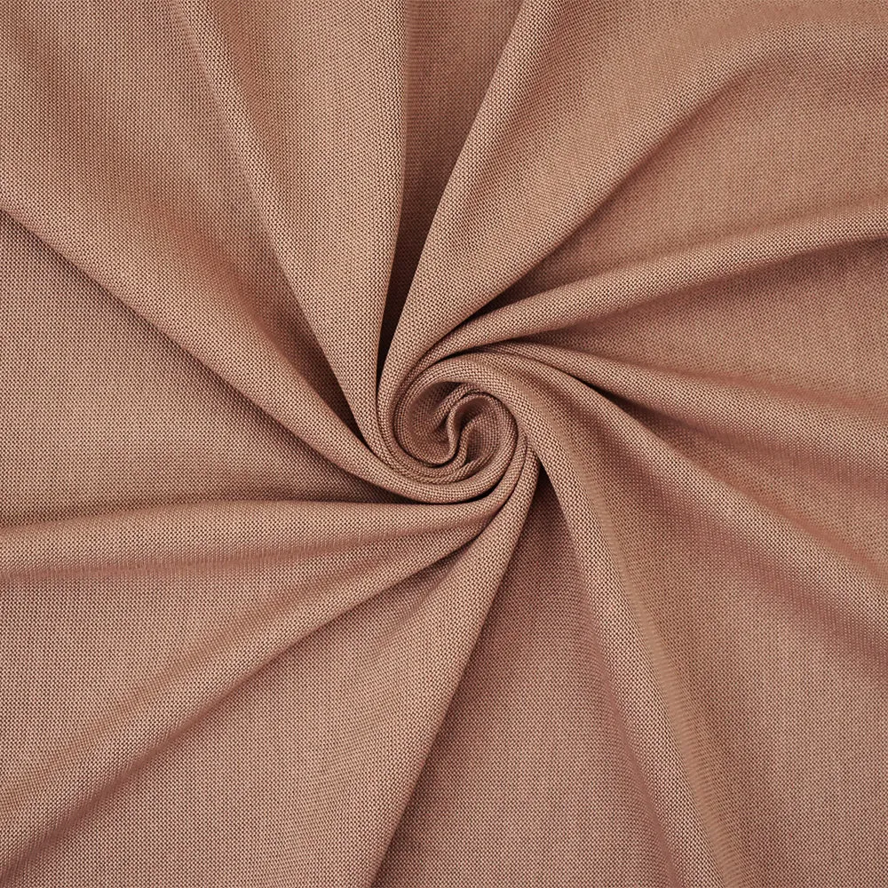 Peach Washed Modal Polyester Stretch Spandex Jersey Knit Fabric