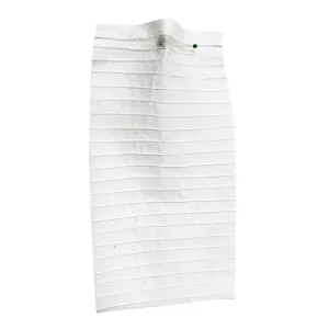 Pin Tuck Cotton White