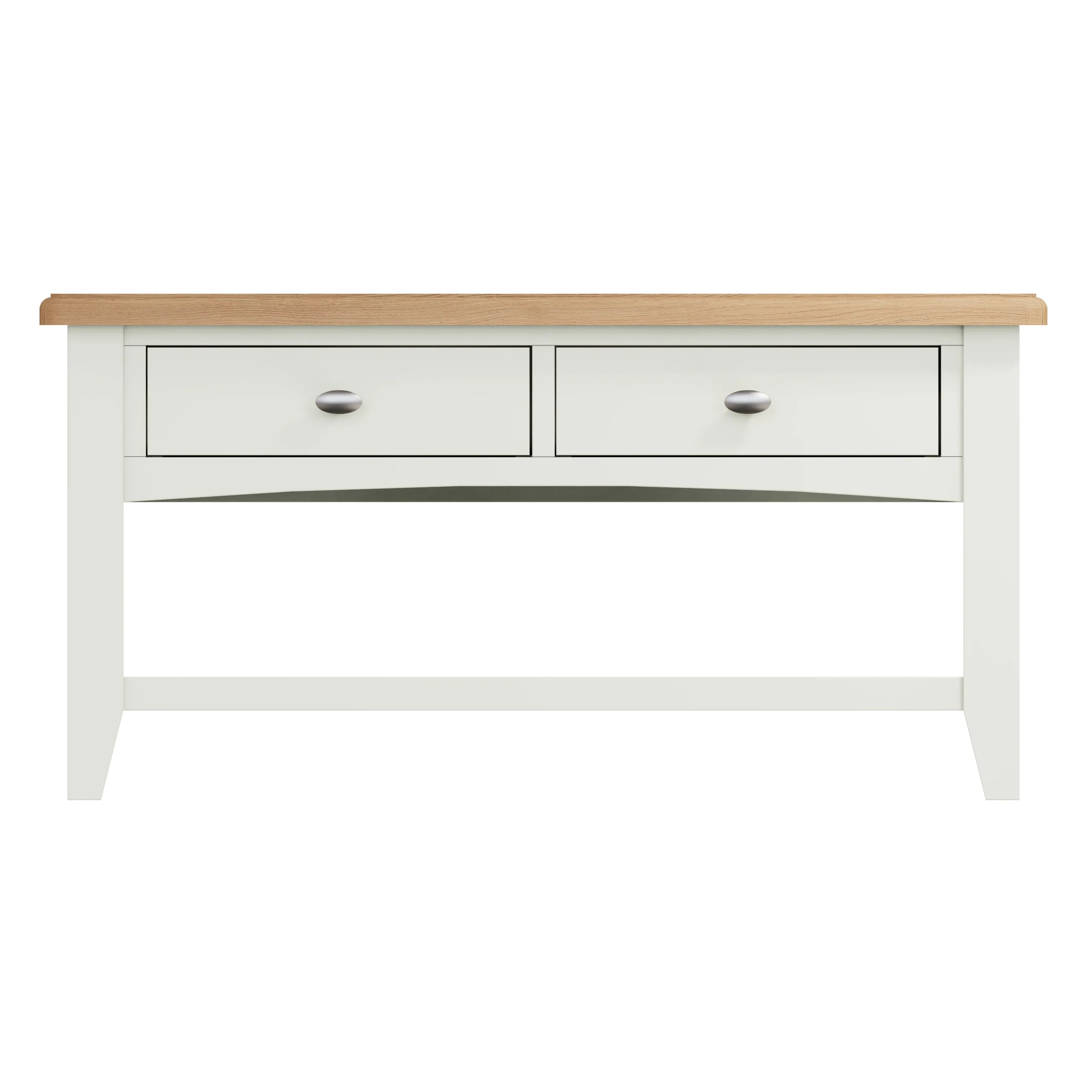 Salisbury Pure White Coffee Table Large 90 x 50 x 45 cm