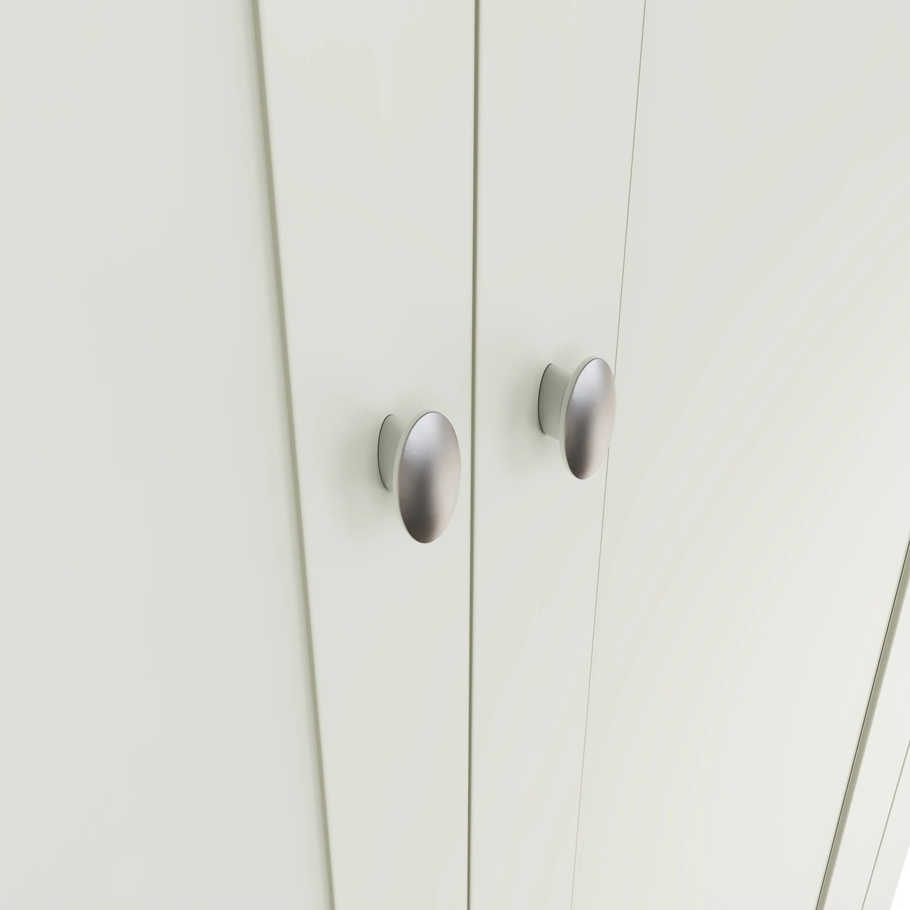 Salisbury Pure White Wardrobe 2 Door with Drawer 90 x 52 x 185 cm