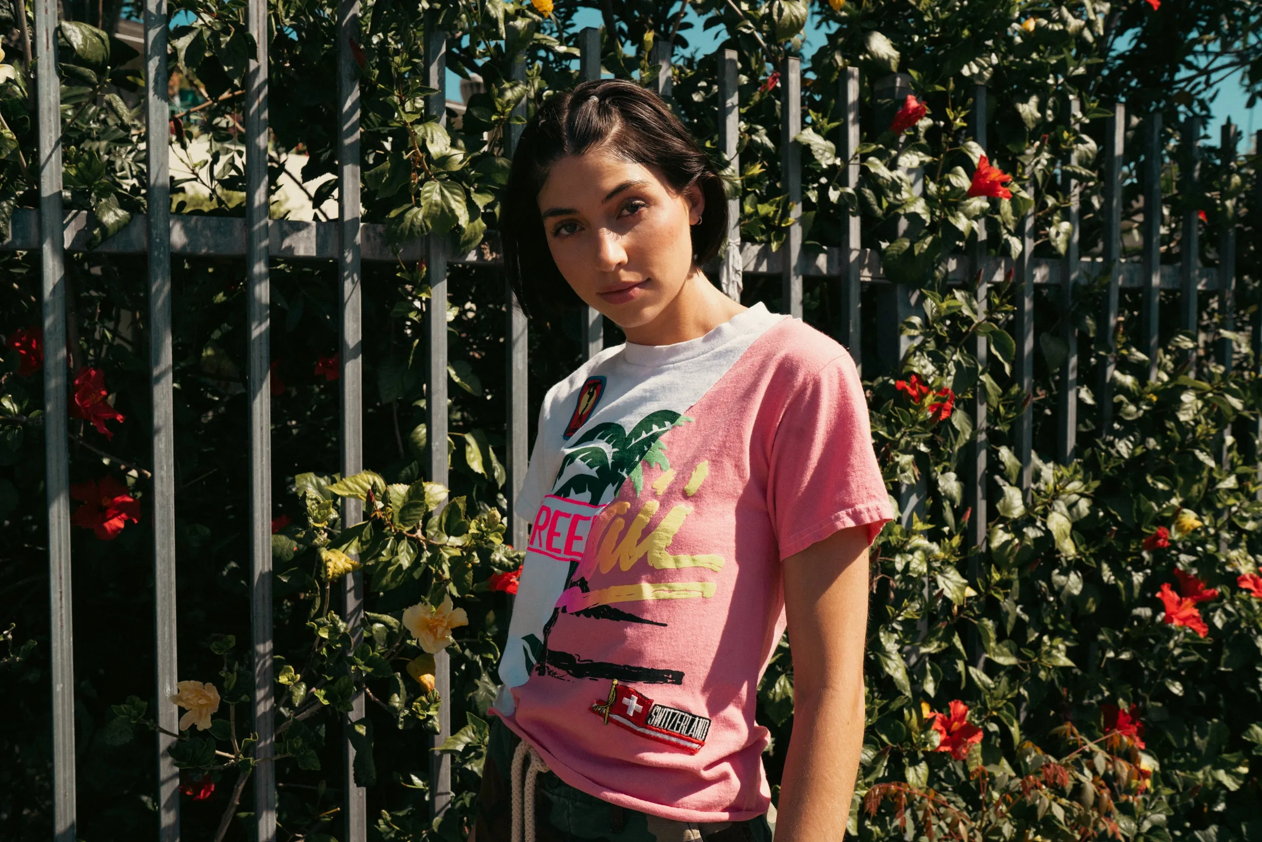Split Travel Tee