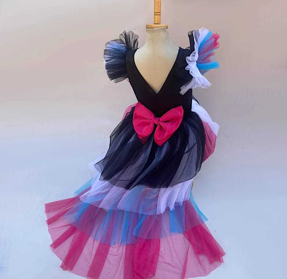TikTok Birthday Dress with Train