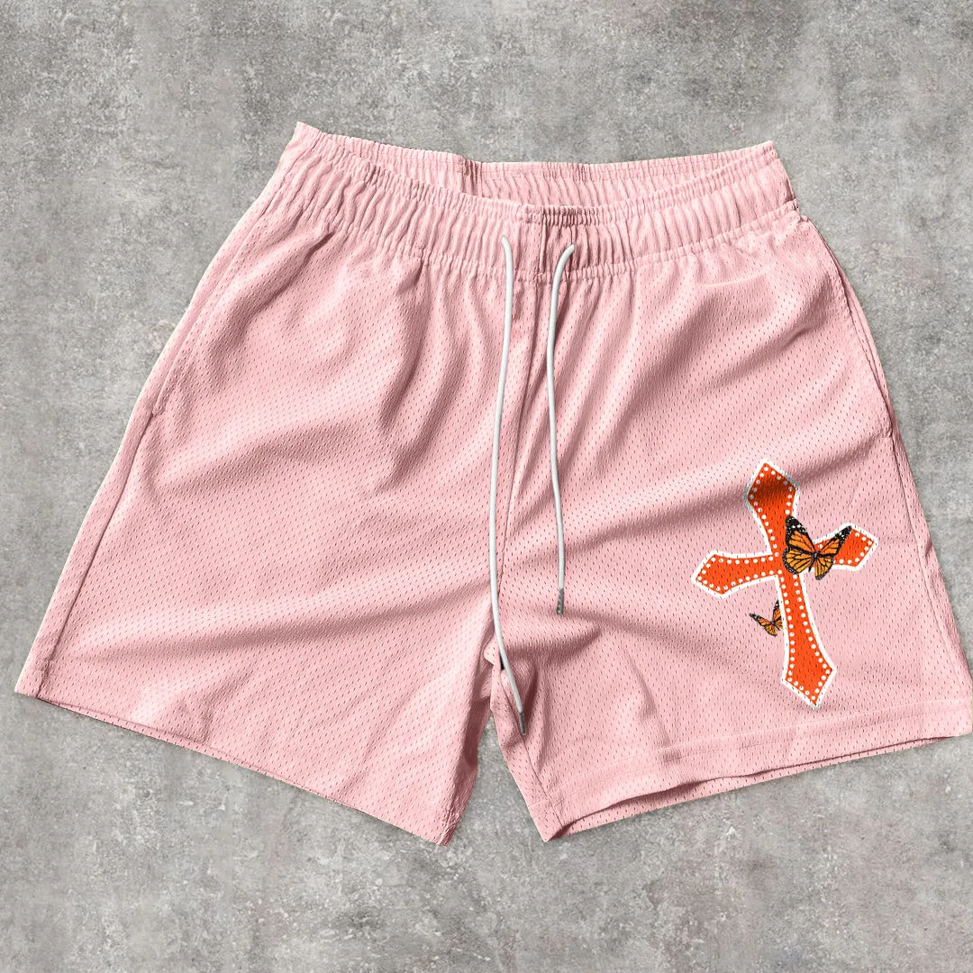 Trendy retro casual street sports shorts