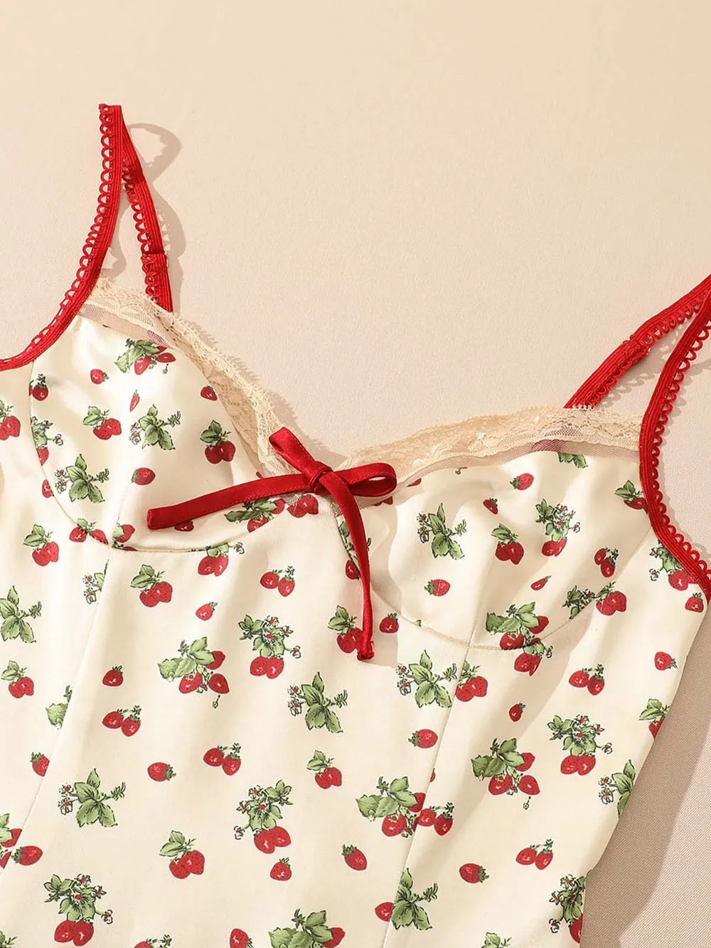Wenkouban-Christmas Thanksgiving Gift New Year's Eve Dress party look inspos back to school dress  Strawberry Farm Dress