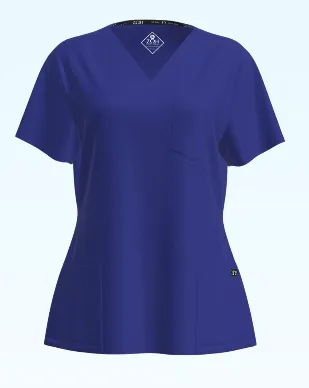 Women's Petite Scrub Top