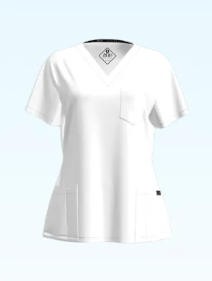 Women's Petite Scrub Top